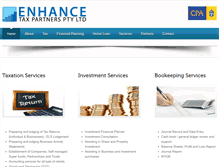 Tablet Screenshot of etaxpartners.com.au